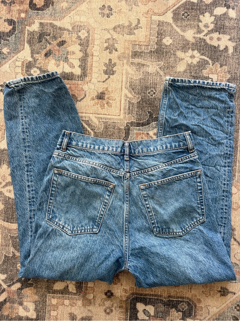 Reformation Cynthia high waist straight leg Jean Colorado wash size 29 - Picture 3 of 6
